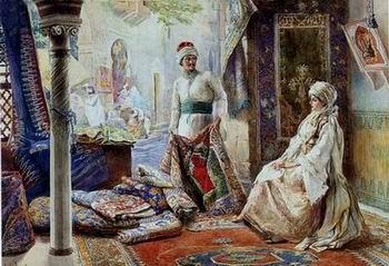 unknow artist Arab or Arabic people and life. Orientalism oil paintings 16